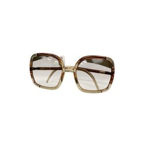 Vintage Ted Lapidus Paris Sunglasses Women’s 1Size Oversized French Luxury Brown
